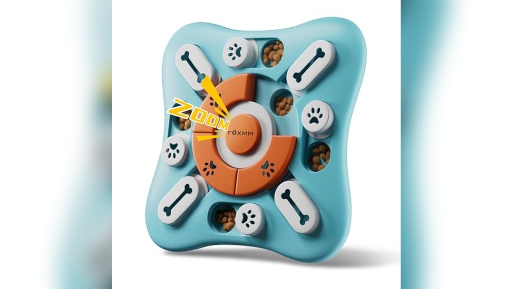 Foxmm Interactive Dog Treat Puzzle Toys
