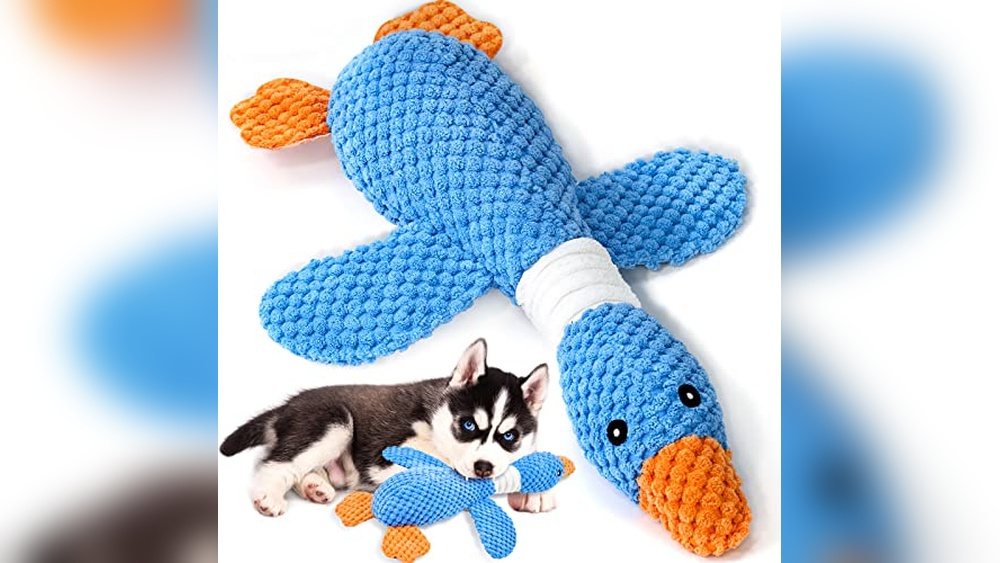 Vitscan Upgraded Goose Indestructible Dog Toys