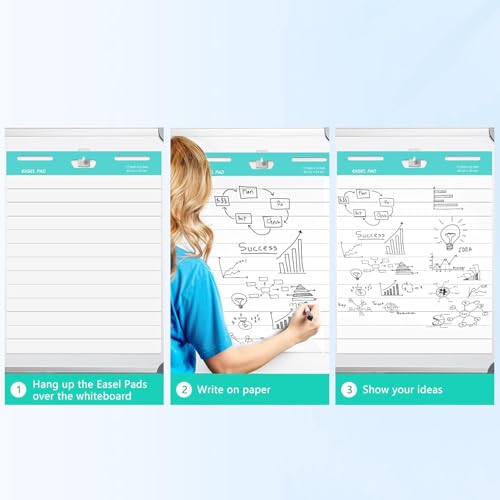 Riccioney 13 X 17 Self Stick Chart Paper For Teachers