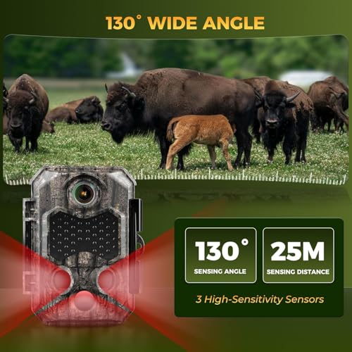 Zivolixd 4K 84MP WiFi Trail Camera