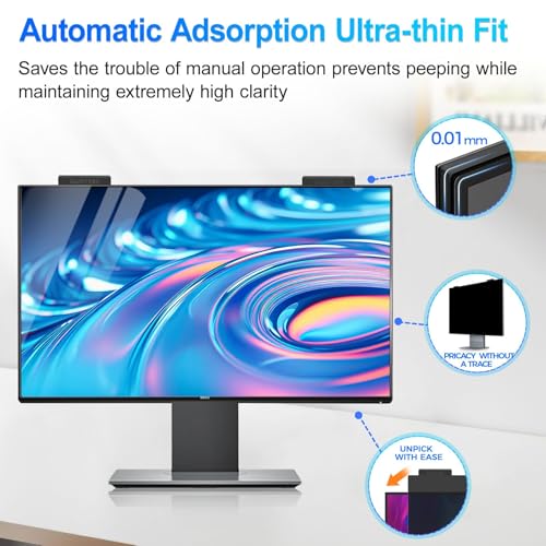 GUDTEKE Magnetic 27 Inch Privacy Screen