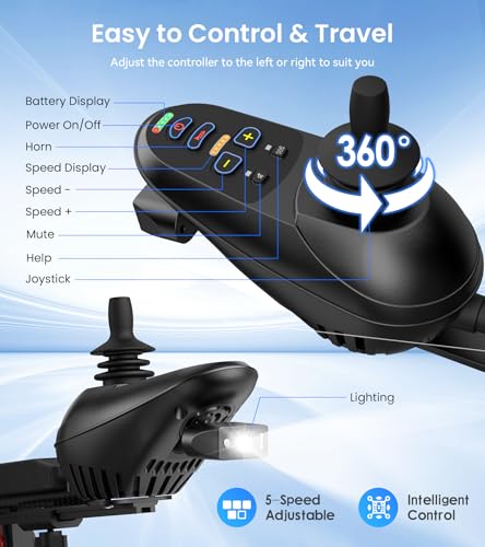 New Upgrade Electric Wheelchair For Adults